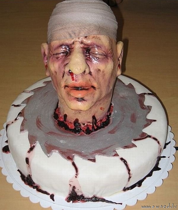 Scary cake
