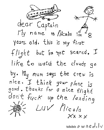 Dear captain