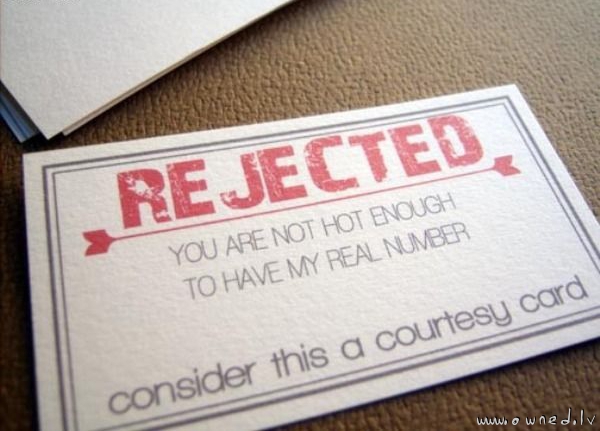 Rejected