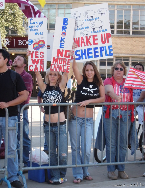 Obama protest