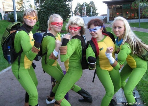 Teenage mutant ninja turtles