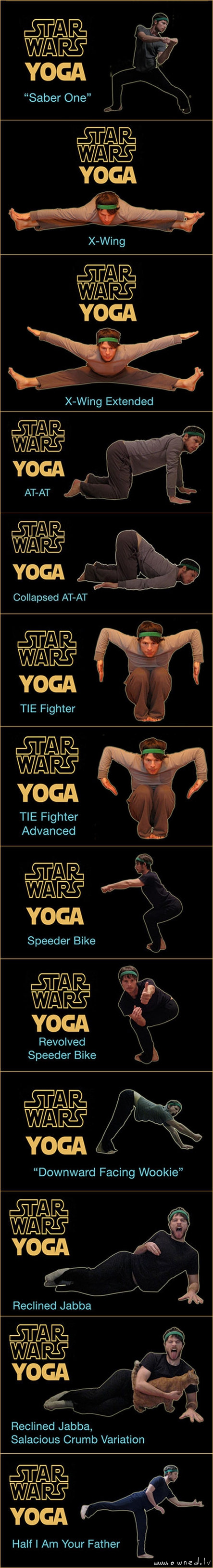 Star Wars yoga