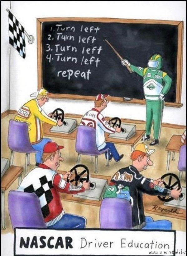 Nascar driver education