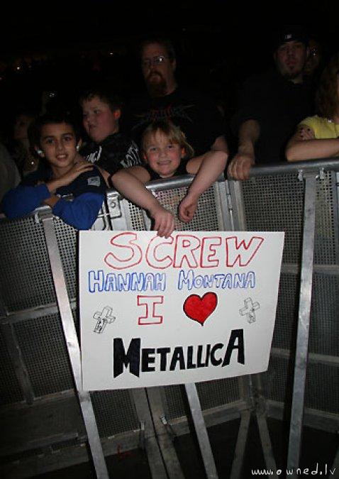 I love Metallica