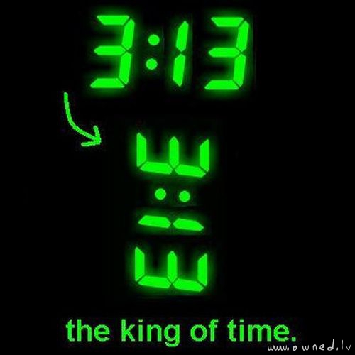 The king of time
