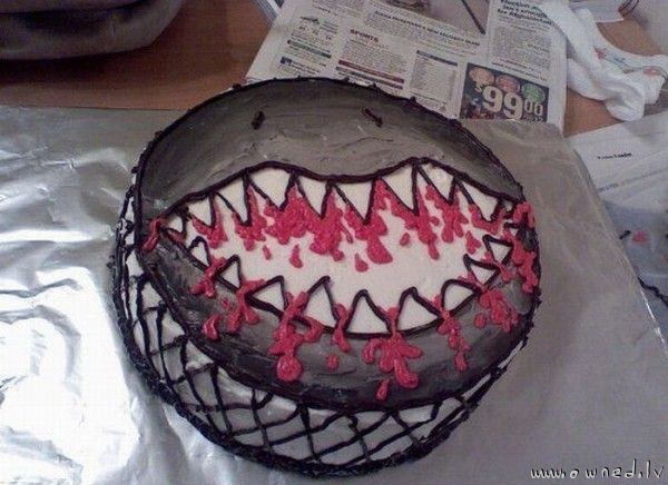 Scary cake