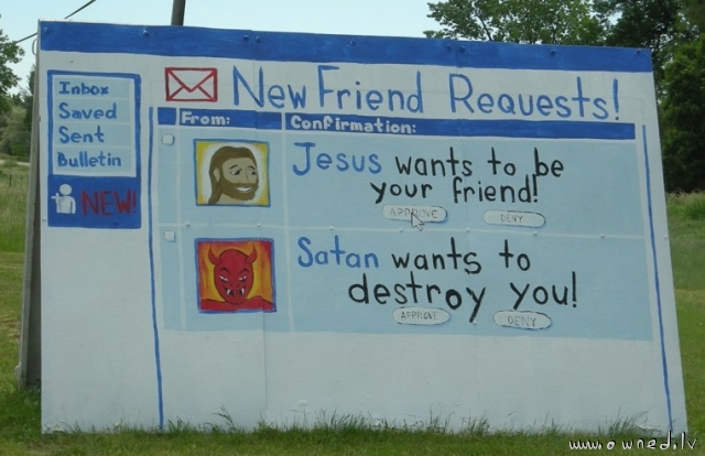 New friend requests