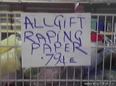 Raping papper