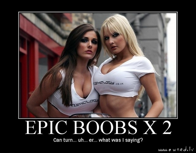 Double epic boobs