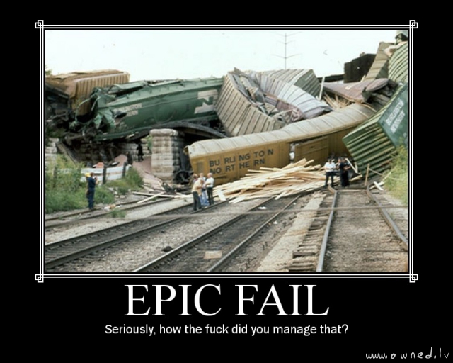 Epic fail