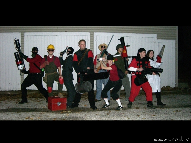 Team Fortress 2 cosplay