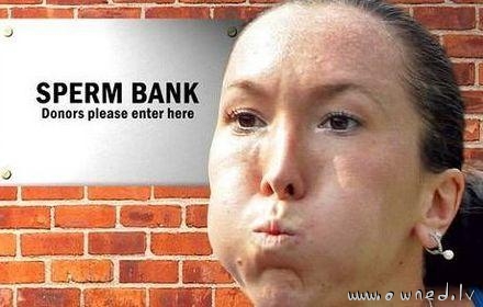 Sperm bank donor