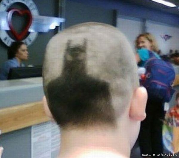 Batman haircut