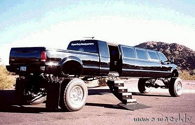 Texas truck limousine