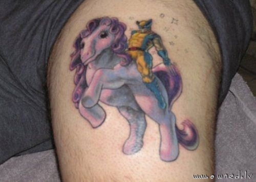 Funny tattoo