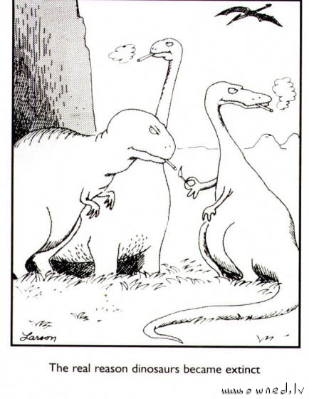 The real reason dinosaurs became extinct