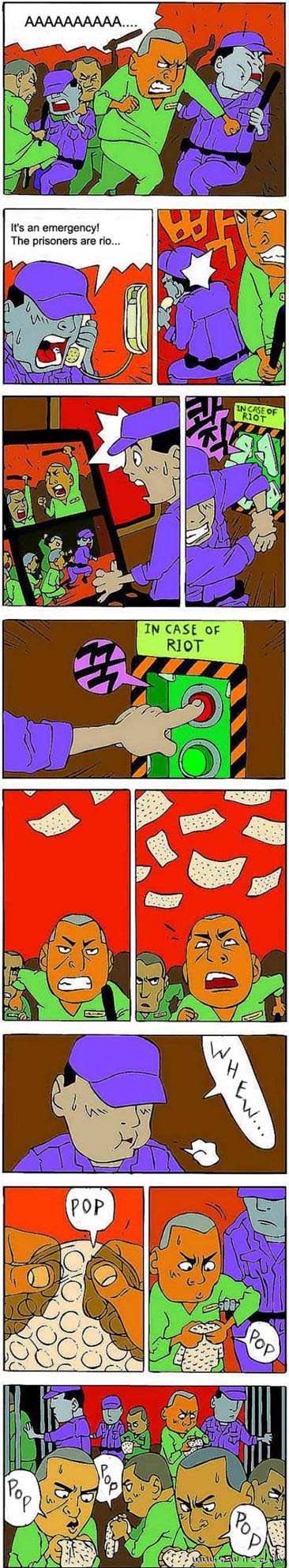In case of riot