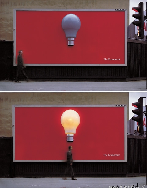 Cool ad with motion sensors