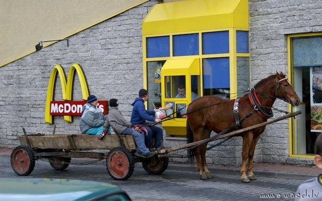 McDonalds drive-thru