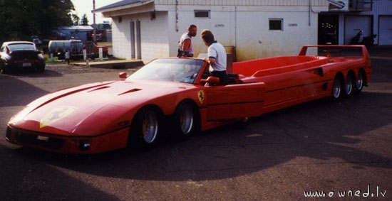 Ferrari limousine