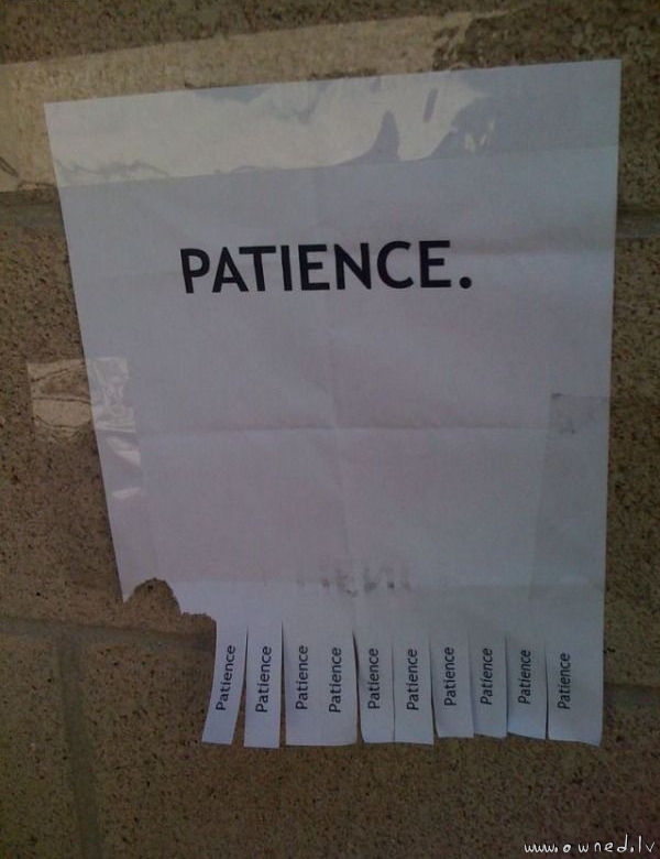 Patience