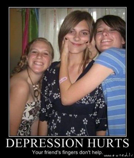 Depression hurts