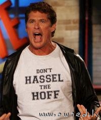 Don't hassel the Hoff