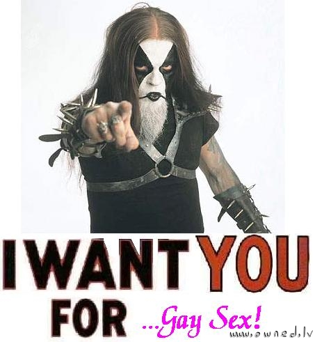 I want you for ...