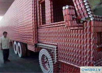 Coke Can Truck!