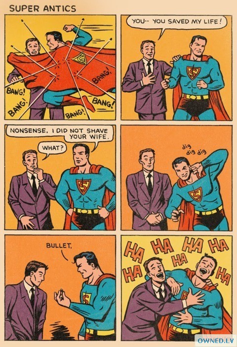 Oh Superman, You So Funny!