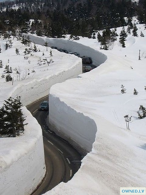 And you think the snow in your town is bad!