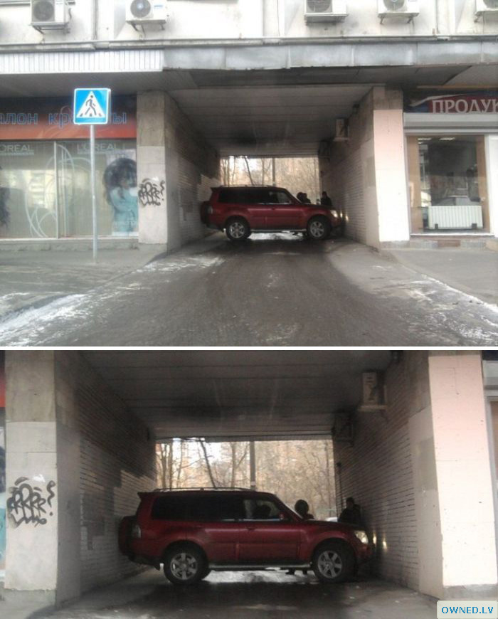 Ultimate parking fail