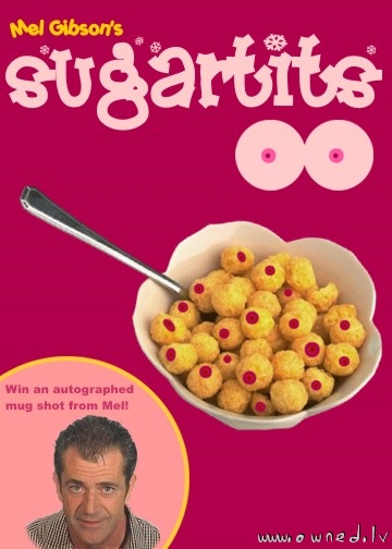 Mel Gibson's sugartits