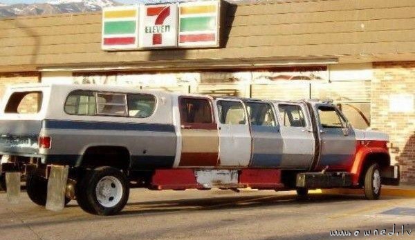 Redneck limo