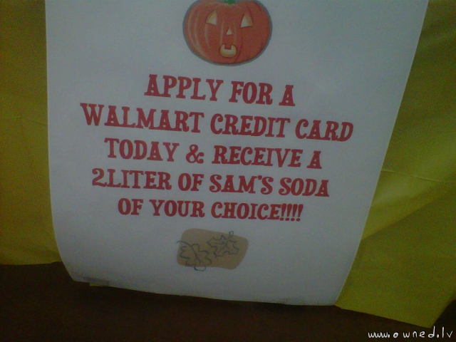 Apply for a credit card