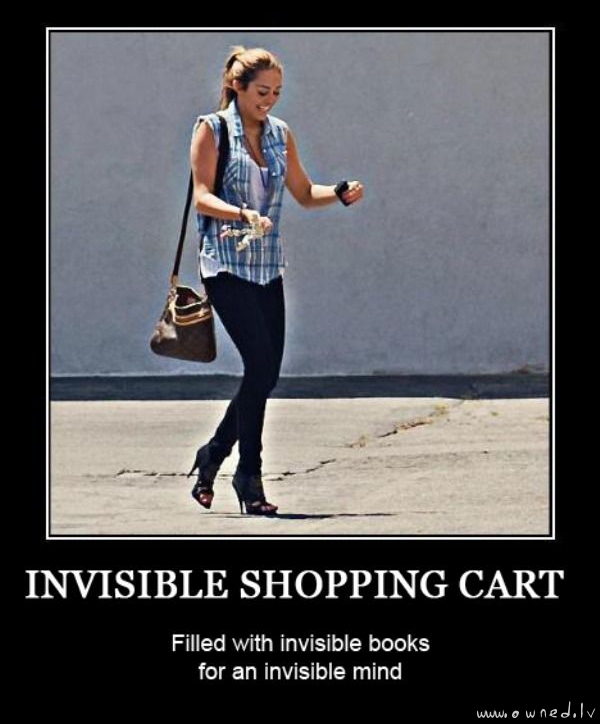 Invisible shopping cart