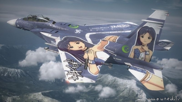 Anime airplane
