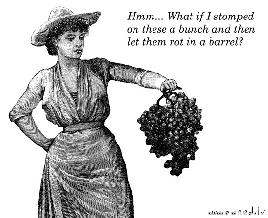 How wine got invented