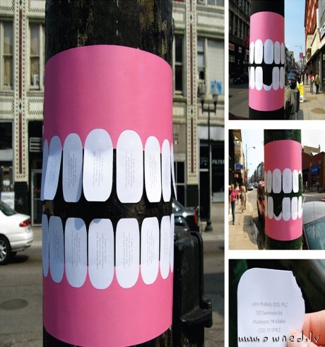 Cool dentist ad