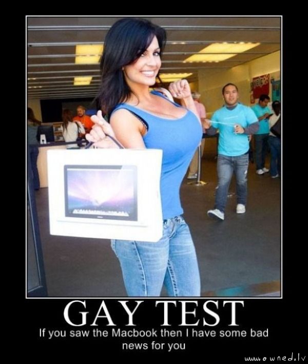 Test gay How gay?