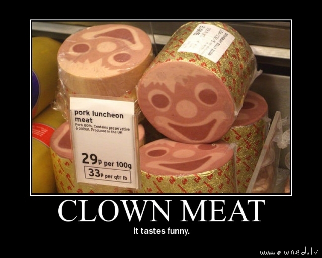 Clown meat