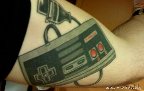 Nintendo tattoo