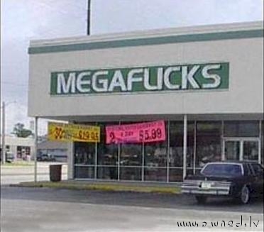 Megafucks store