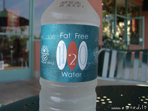 Fat free water