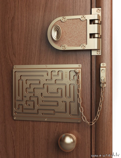 Ultimate door lock chain