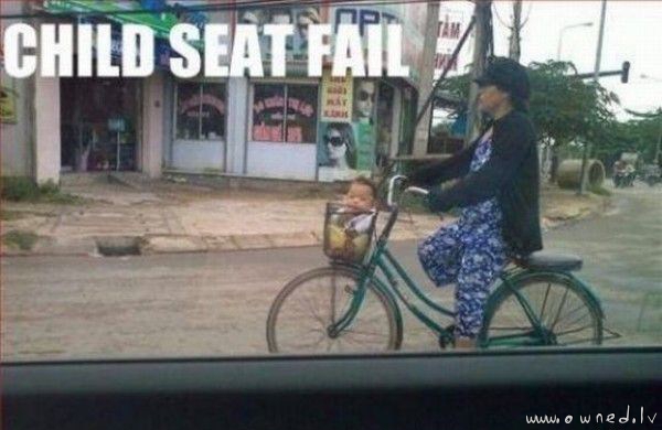 Child seat fail