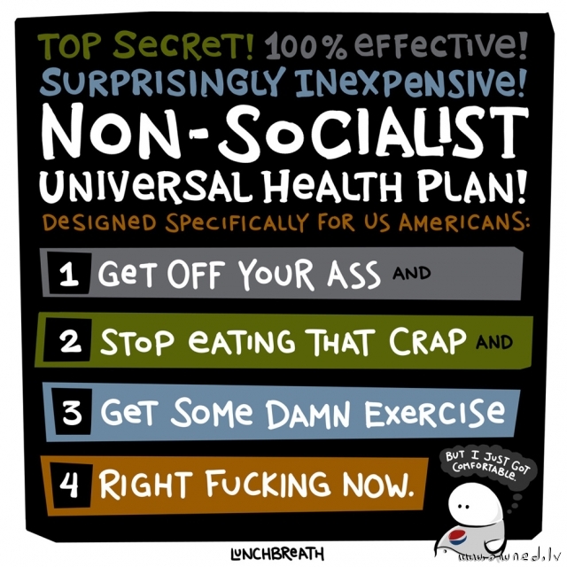 Top secret universal health plan