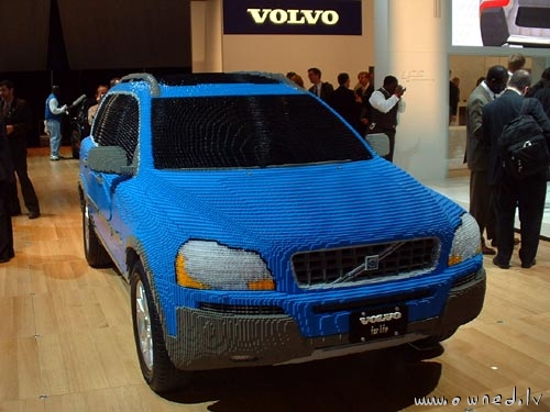 Volvo made from Lego