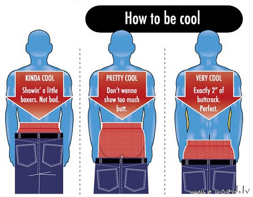 How to be cool