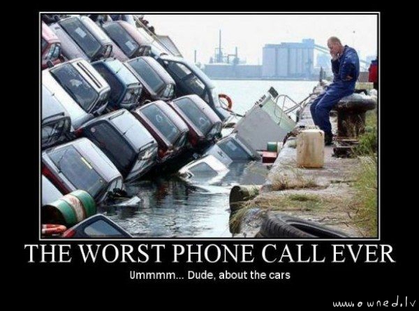 The worst phone call ever